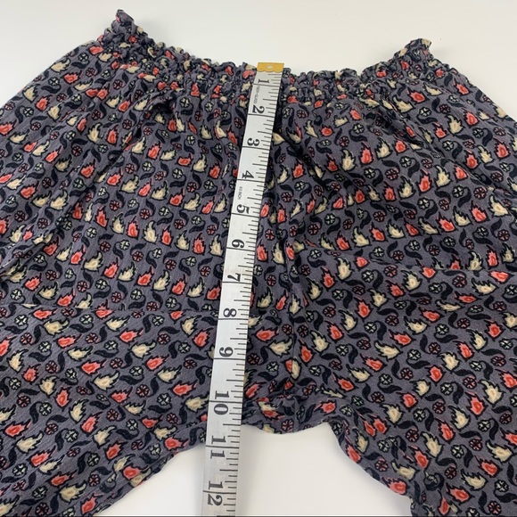 Staring at Stars Flowy Pants Side Slits Floral - Picture 8 of 10
